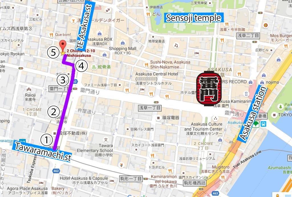 Asakusa Buttobi Tokyo Bagian luar foto